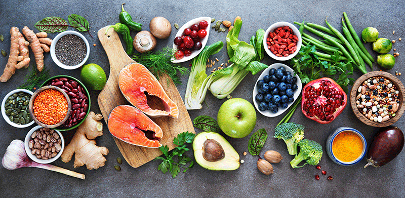 Super foods or nutrient dense foods